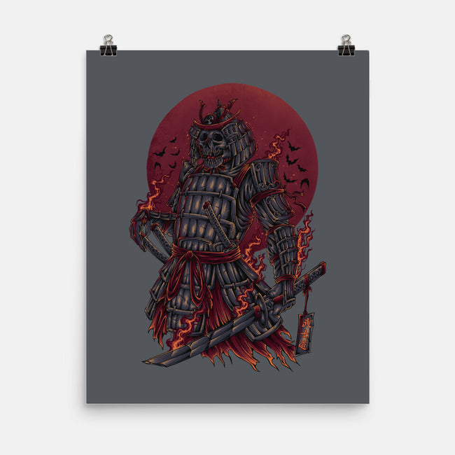 Death Ronin-None-Matte-Poster-aleoarts