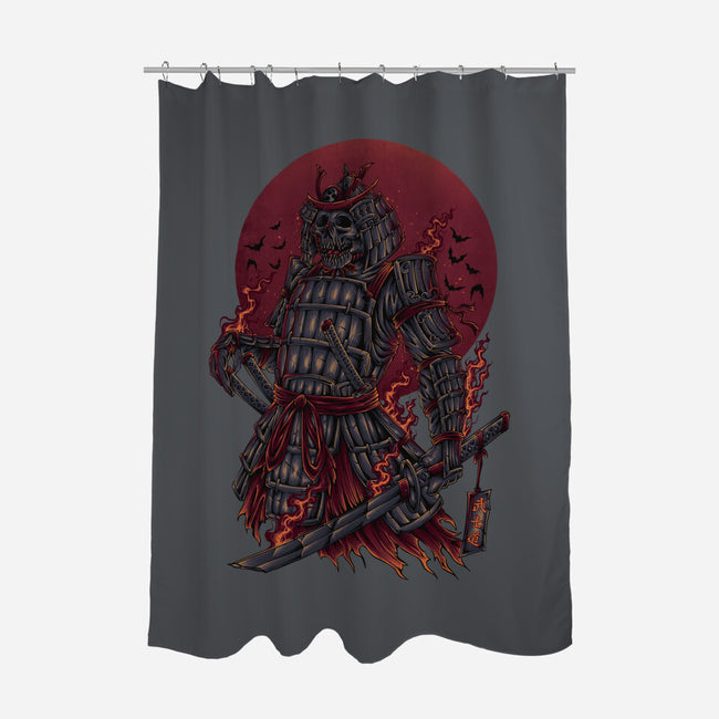 Death Ronin-None-Polyester-Shower Curtain-aleoarts