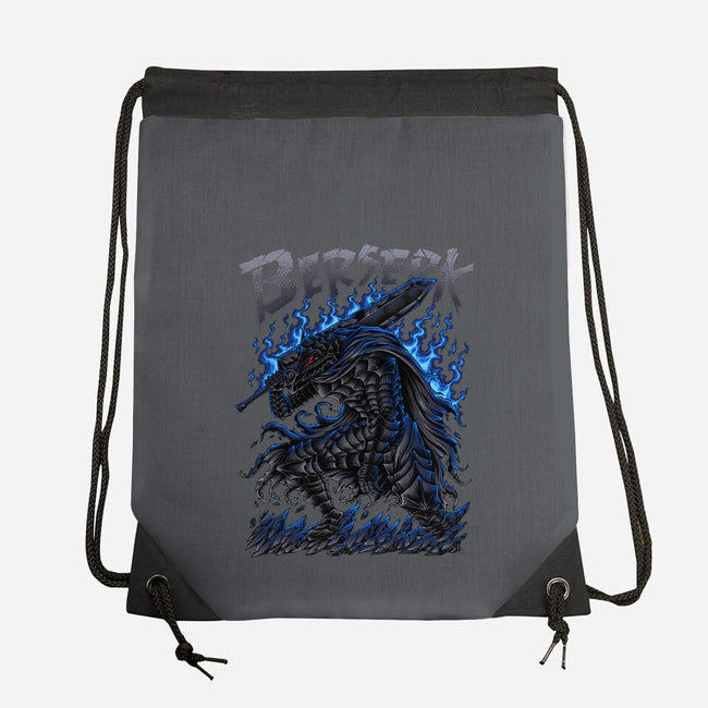 Lone Warrior-None-Drawstring-Bag-aleoarts