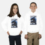 Lone Warrior-Youth-Pullover-Sweatshirt-aleoarts