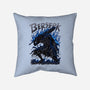 Lone Warrior-None-Removable Cover-Throw Pillow-aleoarts