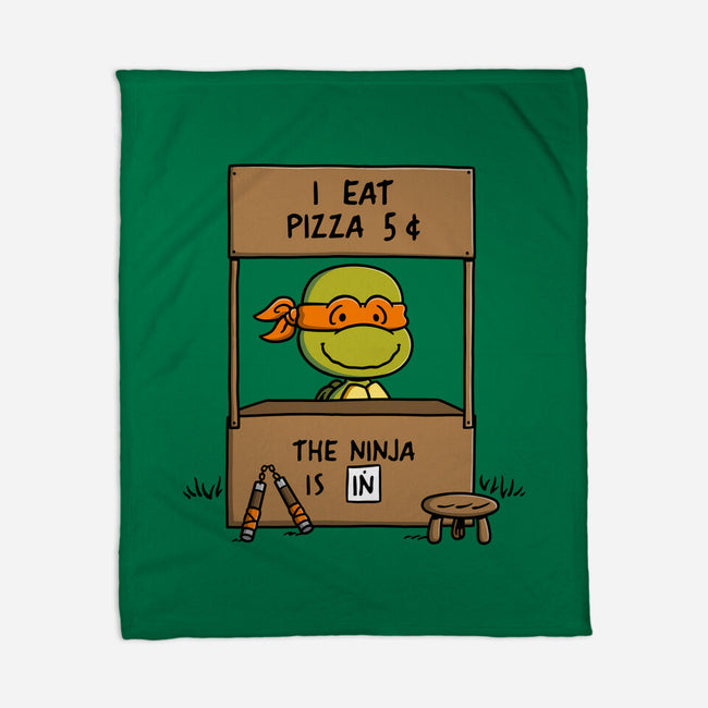 Pizza Help-None-Fleece-Blanket-Barbadifuoco