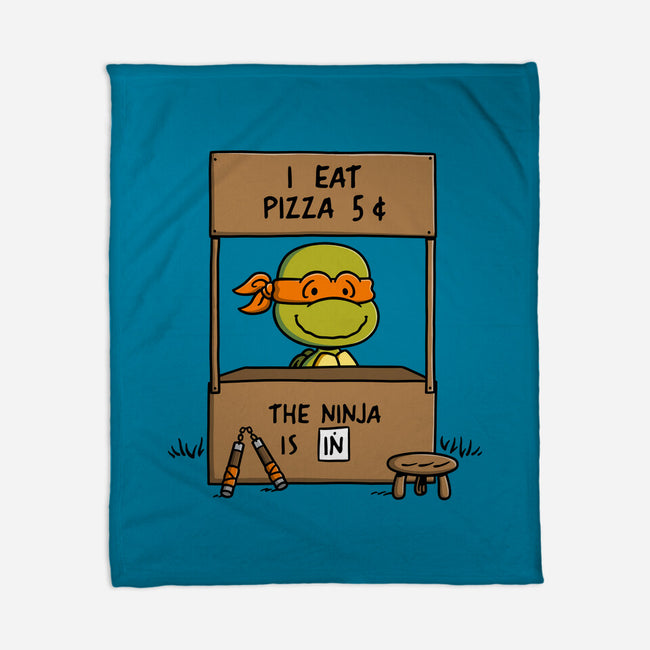 Pizza Help-None-Fleece-Blanket-Barbadifuoco