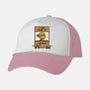 Pizza Help-Unisex-Trucker-Hat-Barbadifuoco