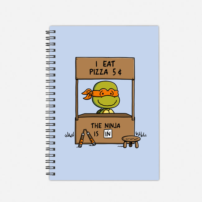 Pizza Help-None-Dot Grid-Notebook-Barbadifuoco