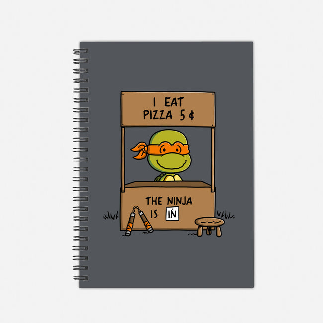 Pizza Help-None-Dot Grid-Notebook-Barbadifuoco