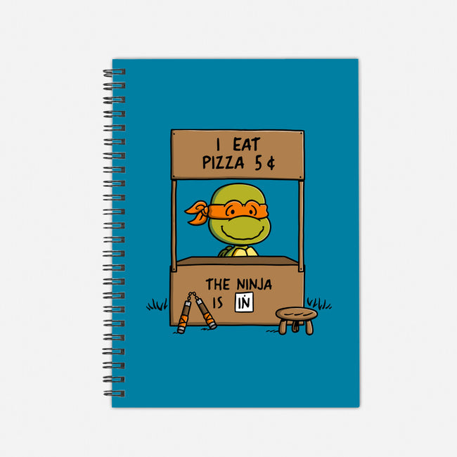 Pizza Help-None-Dot Grid-Notebook-Barbadifuoco