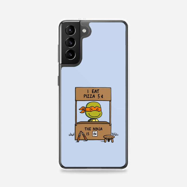 Pizza Help-Samsung-Snap-Phone Case-Barbadifuoco