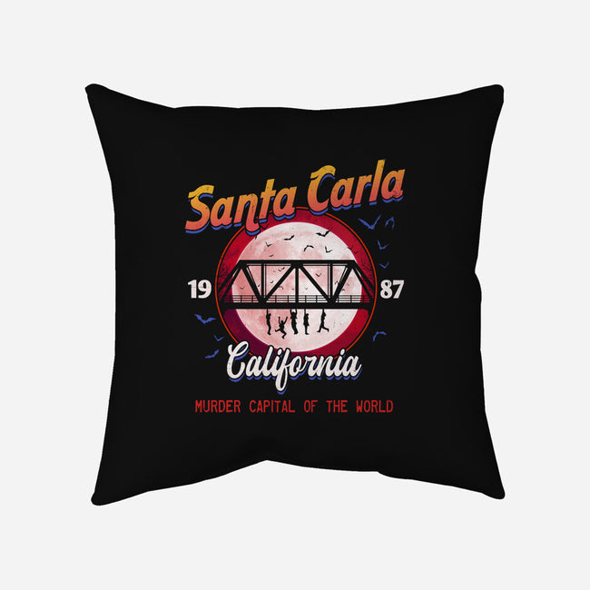 Murder Capital-None-Removable Cover w Insert-Throw Pillow-SunsetSurf