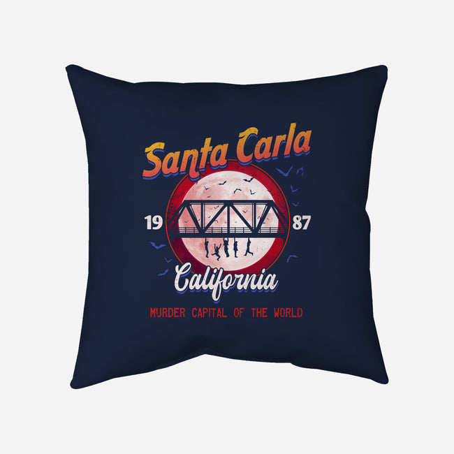 Murder Capital-None-Removable Cover-Throw Pillow-SunsetSurf