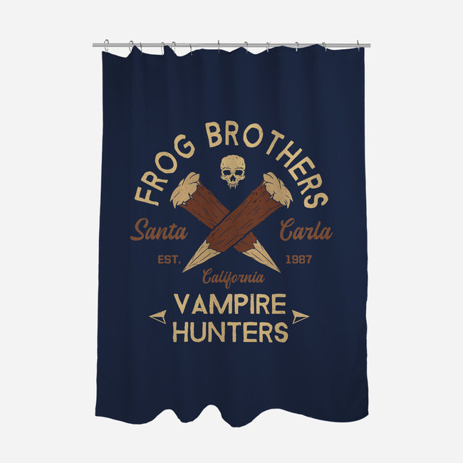 Frog Brothers-None-Polyester-Shower Curtain-SunsetSurf