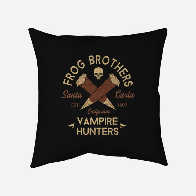 Frog Brothers-None-Removable Cover w Insert-Throw Pillow-SunsetSurf