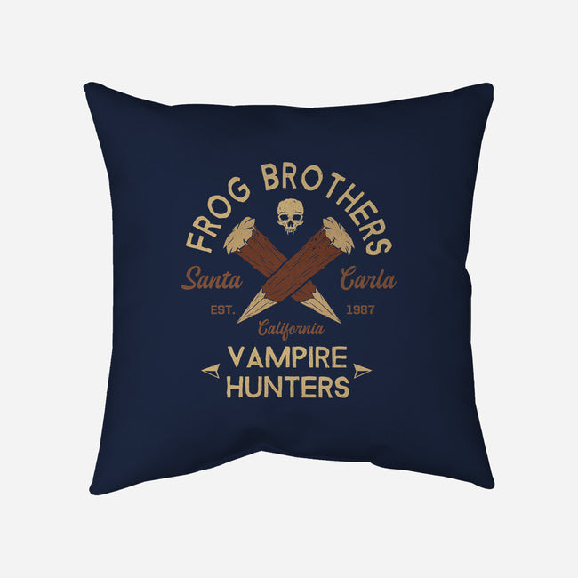 Frog Brothers-None-Removable Cover w Insert-Throw Pillow-SunsetSurf