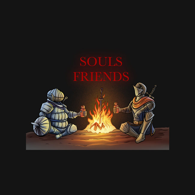 Souls Friends-None-Glossy-Sticker-ElMattew