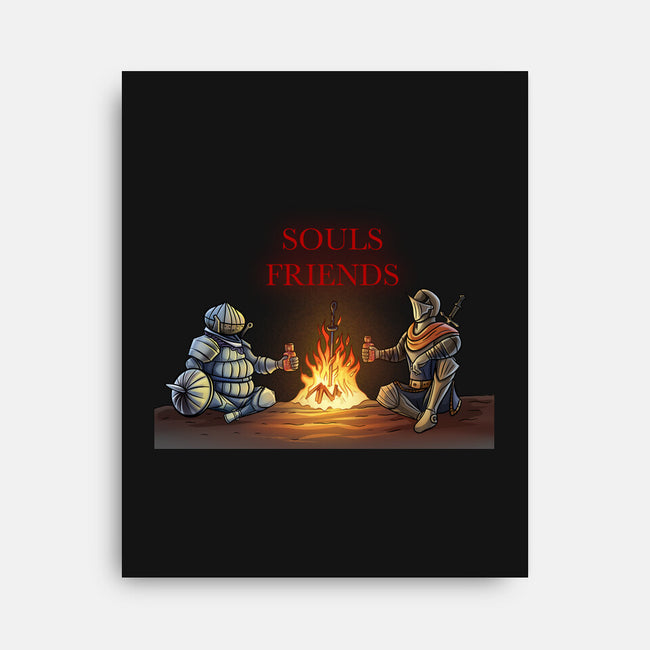 Souls Friends-None-Stretched-Canvas-ElMattew