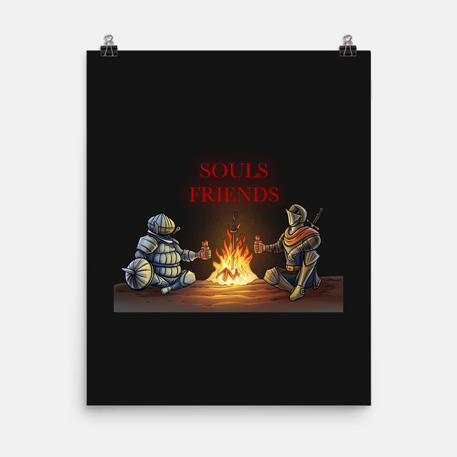Souls Friends-None-Matte-Poster-ElMattew