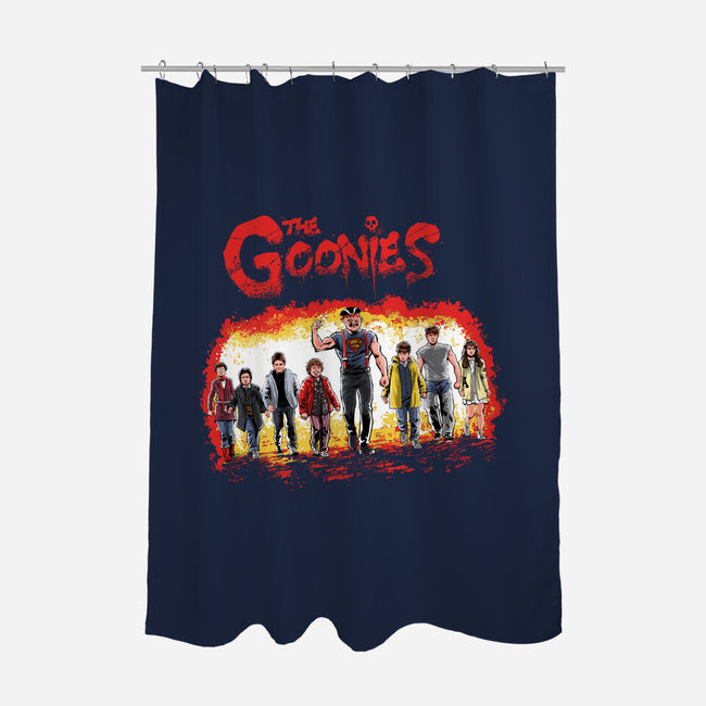 Goonies-None-Polyester-Shower Curtain-zascanauta