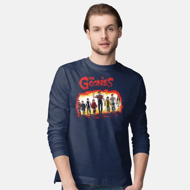 Goonies-Mens-Long Sleeved-Tee-zascanauta