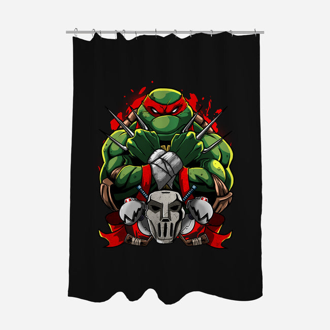 The Angry Brother-None-Polyester-Shower Curtain-Diego Oliver