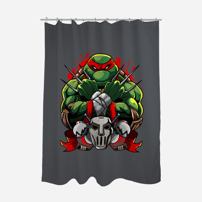 The Angry Brother-None-Polyester-Shower Curtain-Diego Oliver