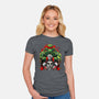 The Angry Brother-Womens-Fitted-Tee-Diego Oliver