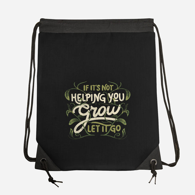 Let It Go-None-Drawstring-Bag-tobefonseca