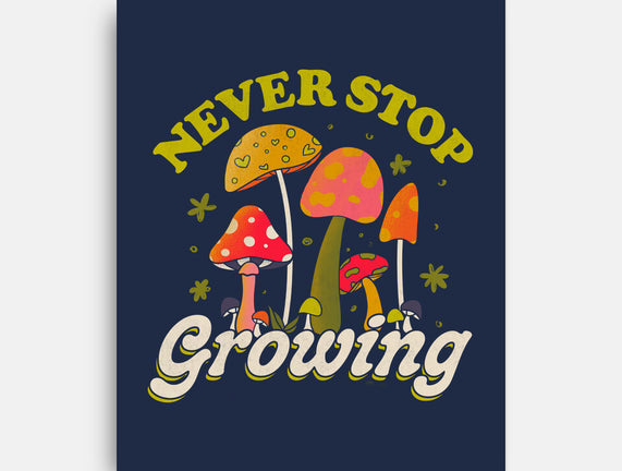 Never Stop Growing