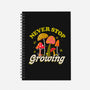 Never Stop Growing-None-Dot Grid-Notebook-tobefonseca