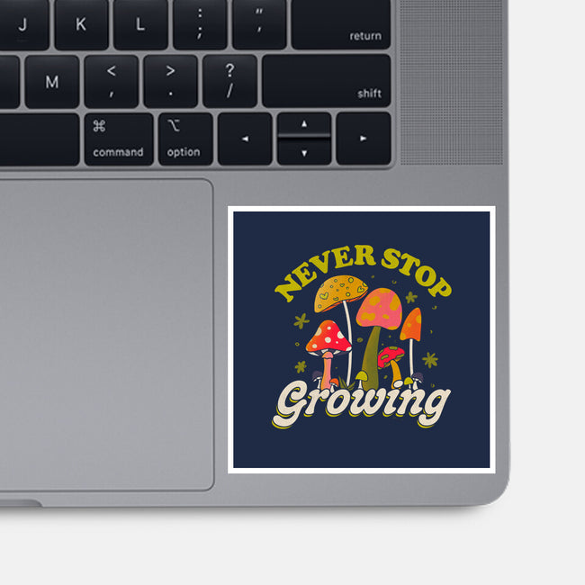 Never Stop Growing-None-Glossy-Sticker-tobefonseca