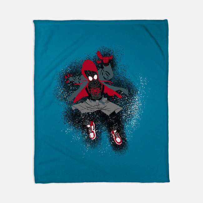 Multiverse Spider-None-Fleece-Blanket-intheo9