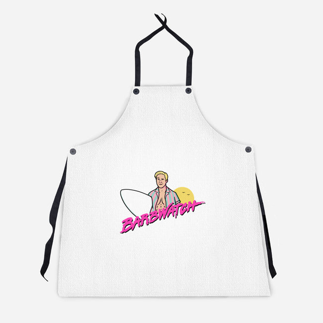 Barbwatch-Unisex-Kitchen-Apron-Raffiti