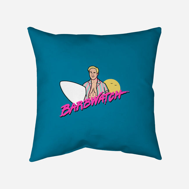Barbwatch-None-Removable Cover-Throw Pillow-Raffiti