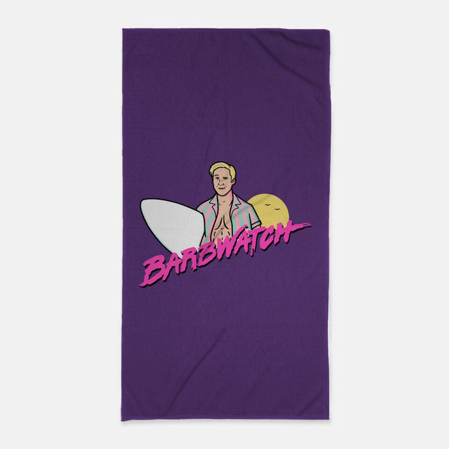 Barbwatch-None-Beach-Towel-Raffiti