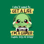 Gamer Turtle-None-Drawstring-Bag-NemiMakeit