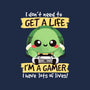 Gamer Turtle-Womens-V-Neck-Tee-NemiMakeit