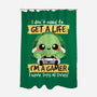 Gamer Turtle-None-Polyester-Shower Curtain-NemiMakeit