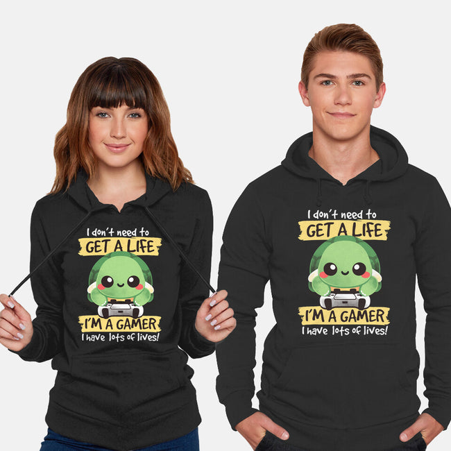 Gamer Turtle-Unisex-Pullover-Sweatshirt-NemiMakeit