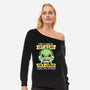 Gamer Turtle-Womens-Off Shoulder-Sweatshirt-NemiMakeit