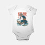 Monster Samurai-Baby-Basic-Onesie-ilustrata