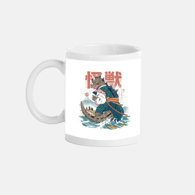 Monster Samurai-None-Mug-Drinkware-ilustrata