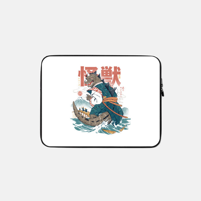 Monster Samurai-None-Zippered-Laptop Sleeve-ilustrata