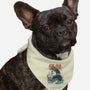 Monster Samurai-Dog-Bandana-Pet Collar-ilustrata
