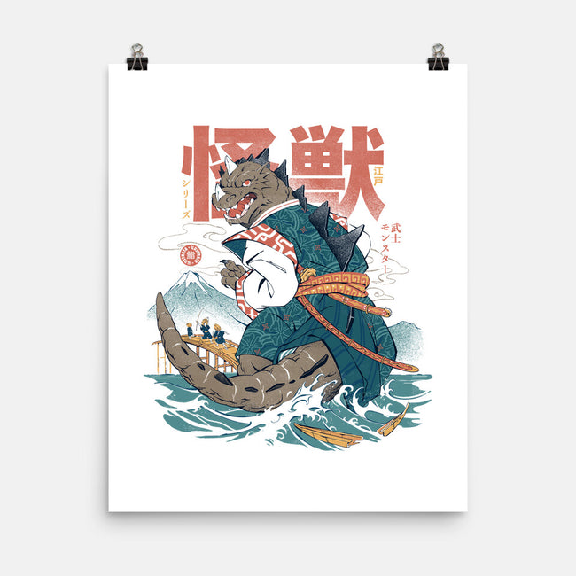 Monster Samurai-None-Matte-Poster-ilustrata