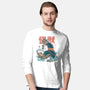 Monster Samurai-Mens-Long Sleeved-Tee-ilustrata