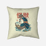 Monster Samurai-None-Removable Cover w Insert-Throw Pillow-ilustrata