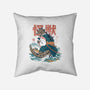 Monster Samurai-None-Removable Cover w Insert-Throw Pillow-ilustrata