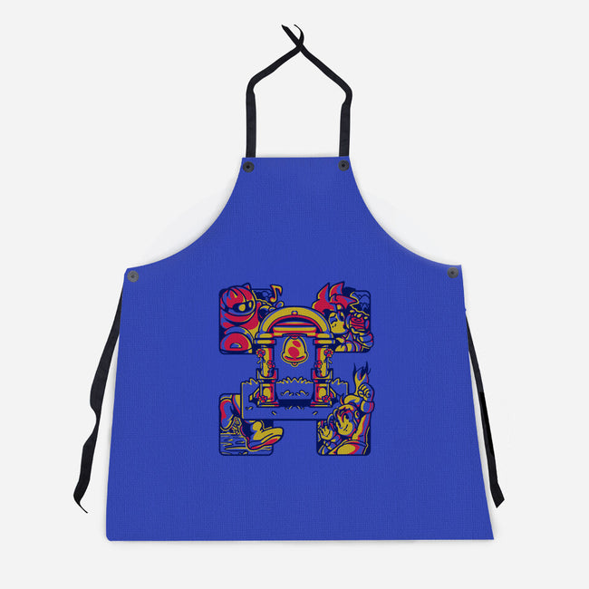 Millennial Celebration-Unisex-Kitchen-Apron-estudiofitas