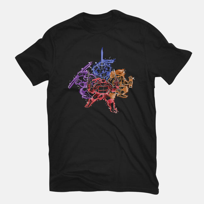 Turtle Ninja Family-Womens-Fitted-Tee-nickzzarto