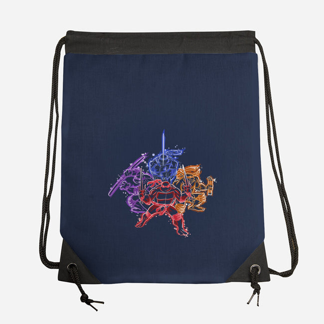 Turtle Ninja Family-None-Drawstring-Bag-nickzzarto