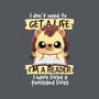 Reader Hedgehog-None-Drawstring-Bag-NemiMakeit